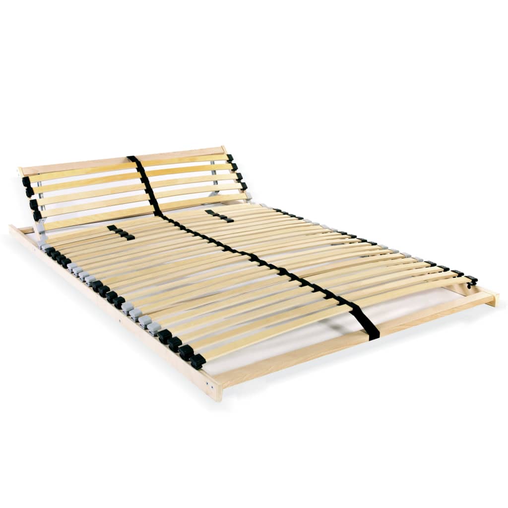 lamelbund til seng med 28 lameller 7 zoner 140 x 200 cm