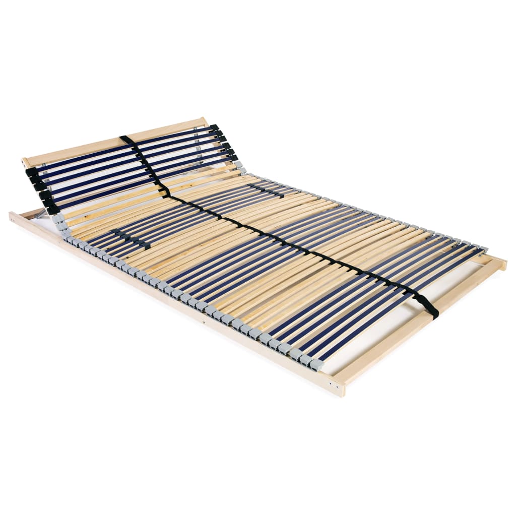 lamelbund til seng med 42 lameller 7 zoner 120 x 200 cm