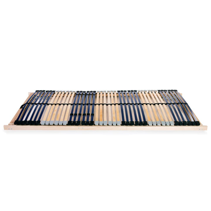 lamelbund til seng med 42 lameller 7 zoner 80 x 200 cm