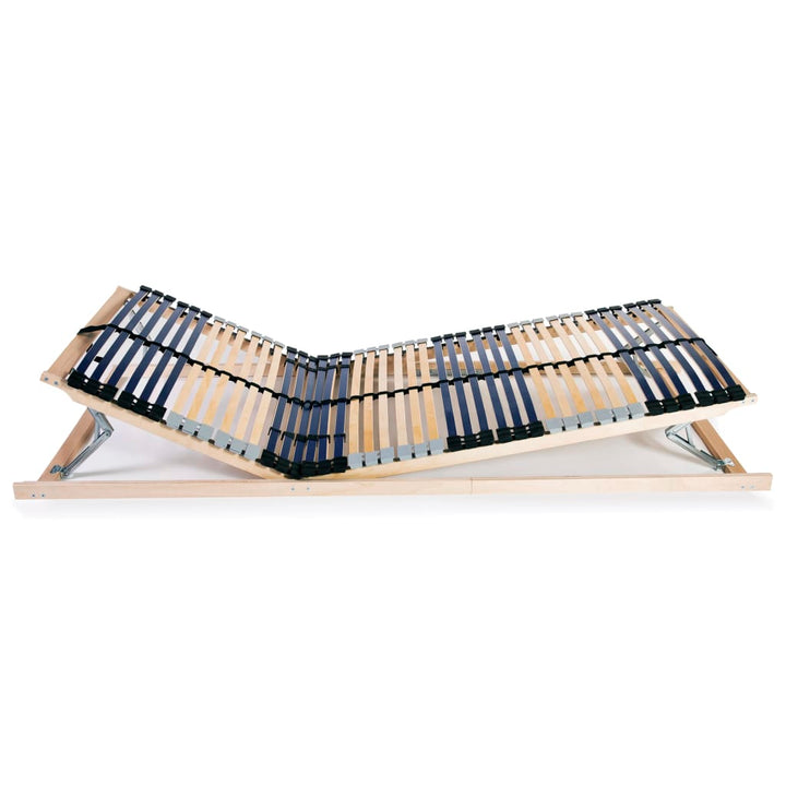 lamelbund til seng med 42 lameller 7 zoner 80 x 200 cm