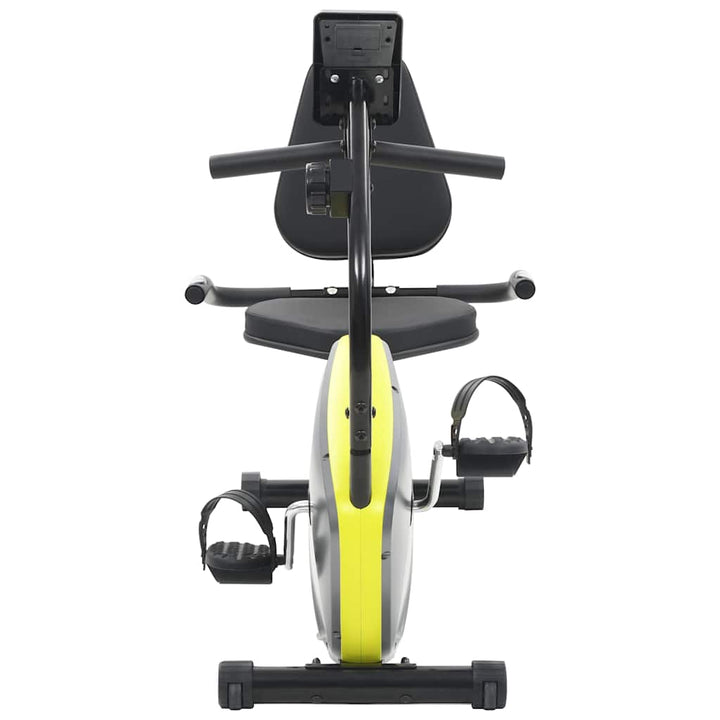 magnetisk liggende motionscykel med pulsmåler