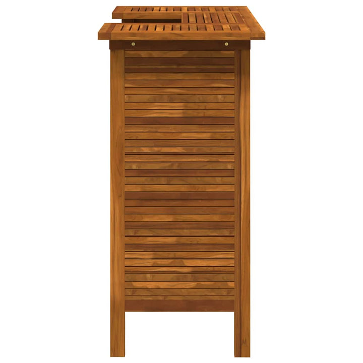 barbord 110x50x105 cm massivt akacietræ