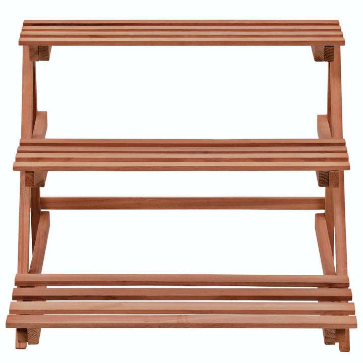 plantestativ i 3 niveauer cedertræ 48 x 45 x 40 cm