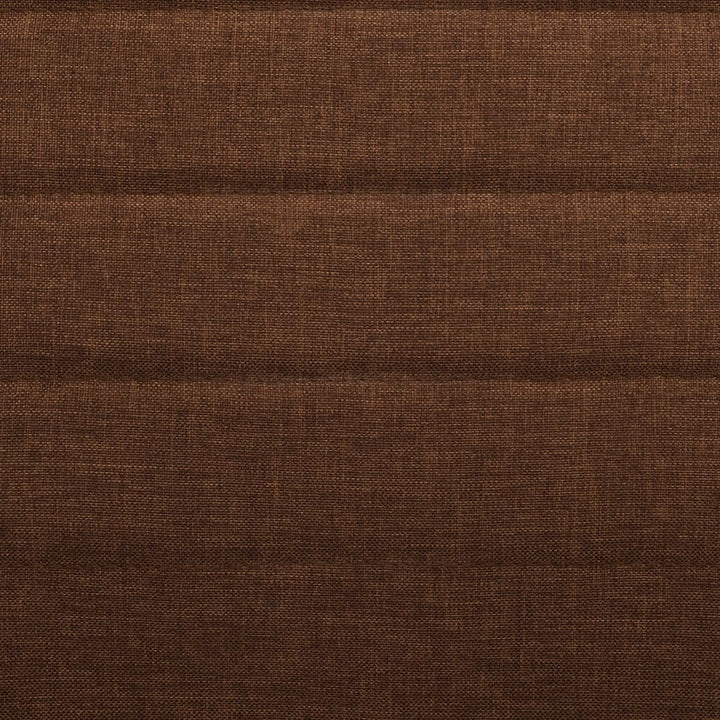 spisebordsstole 2 stk. stof brun