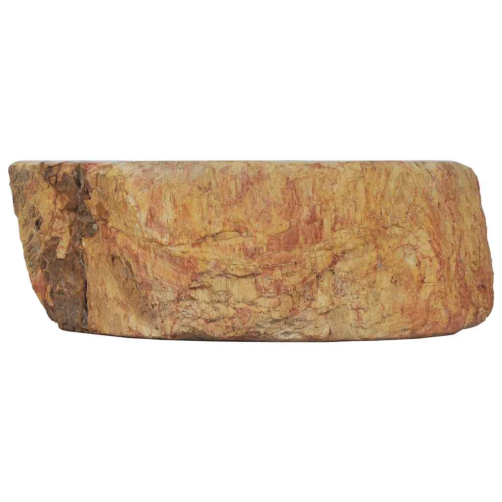 håndvask 45 x 35 x 15 cm fossilsten cremefarvet