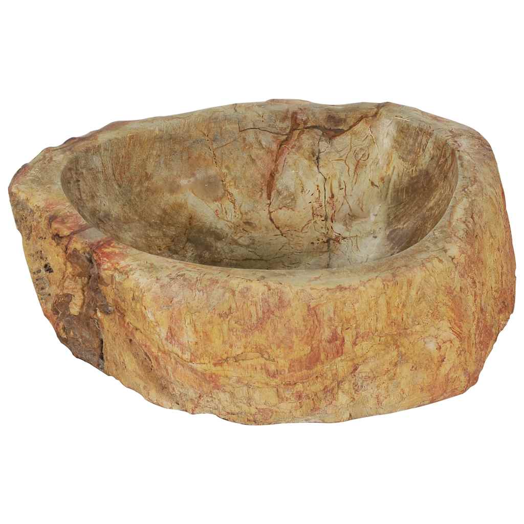 håndvask 45 x 35 x 15 cm fossilsten cremefarvet