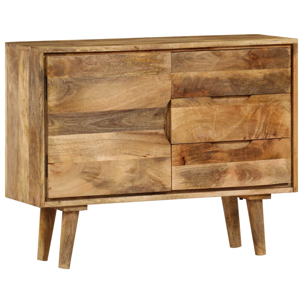 skænk 90x30x69 cm massivt mangotræ