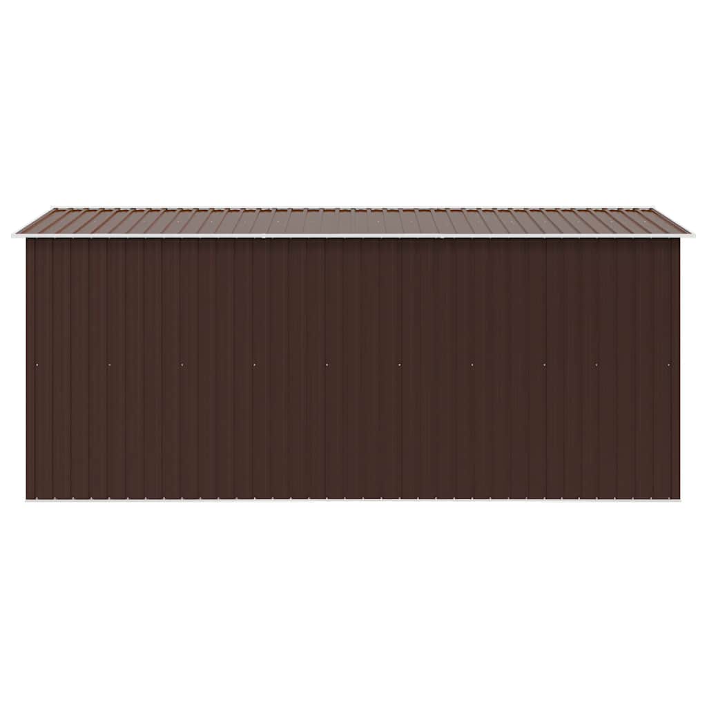 haveskur 257x392x181 cm metal brun