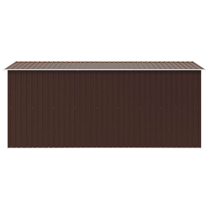 haveskur 257x392x181 cm metal brun