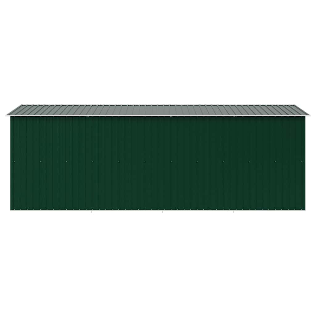 haveskur 257x489x181 cm metal grøn