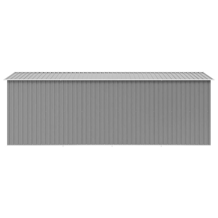 haveskur 257x489x181 cm metal grå