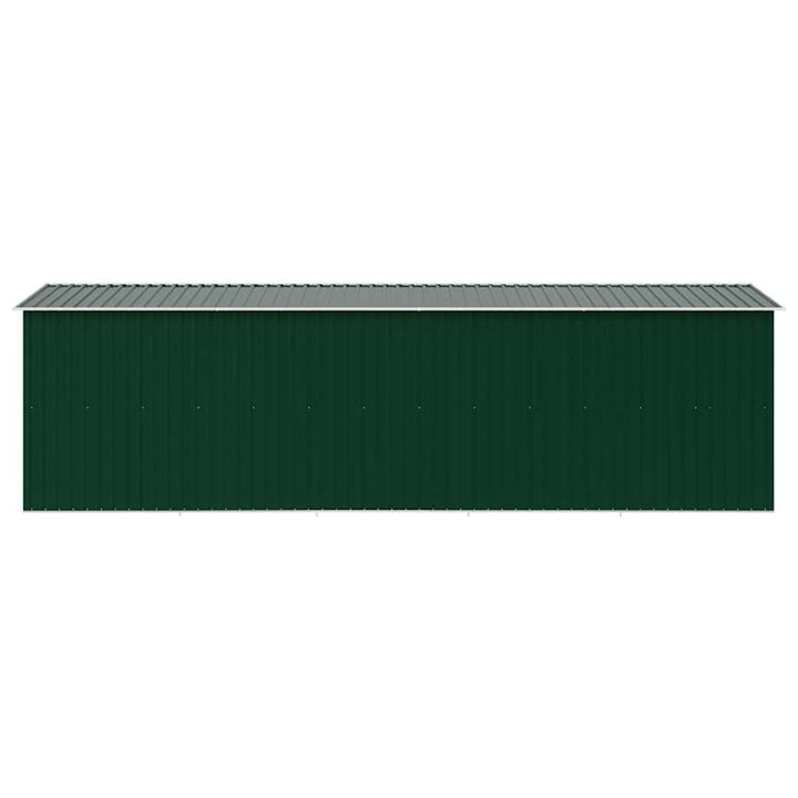 haveskur 257x580x181 cm metal grøn