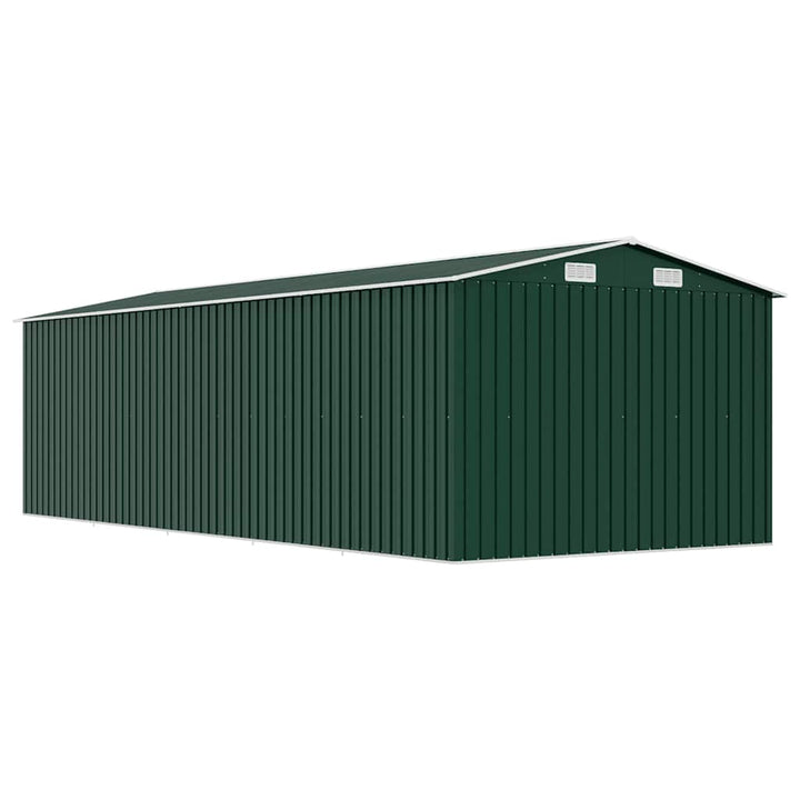 haveskur 257x580x181 cm metal grøn