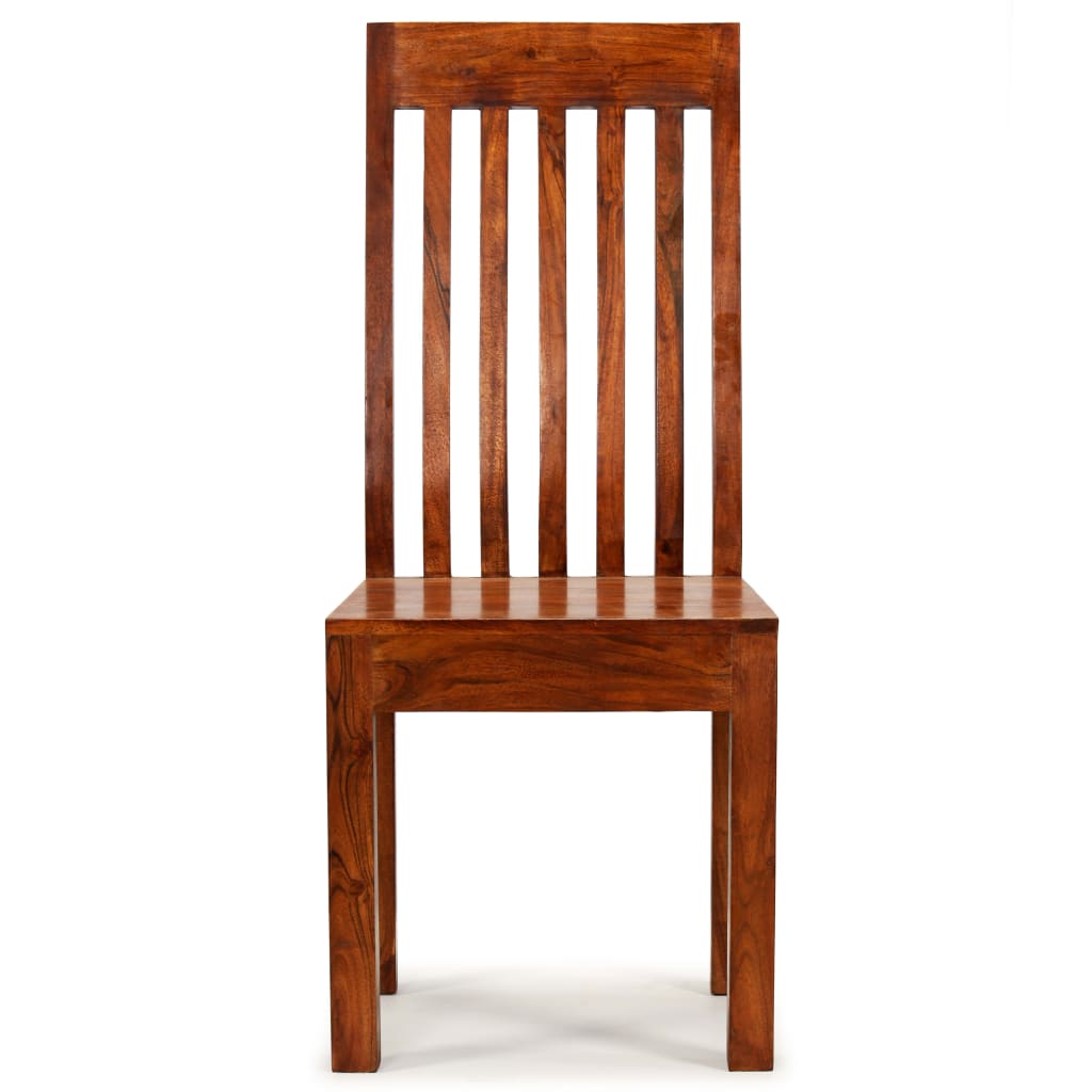 spisebordsstole 4 stk. massivt træ moderne