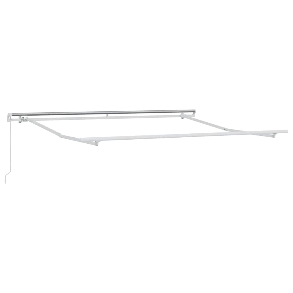 Markiseramme Hvid 300 x 250 cm Aluminium