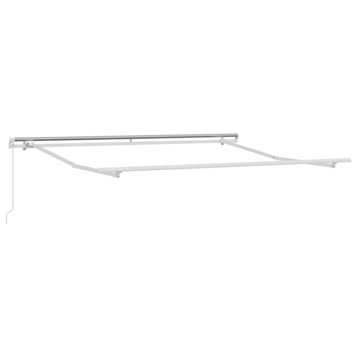 Markiseramme Hvid 300 x 250 cm Aluminium