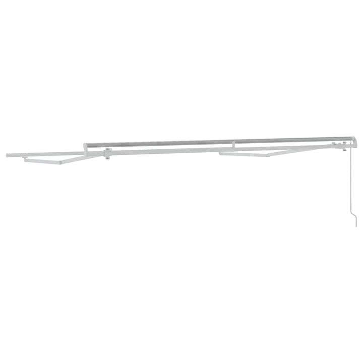 Markiseramme Hvid 300 x 250 cm Aluminium