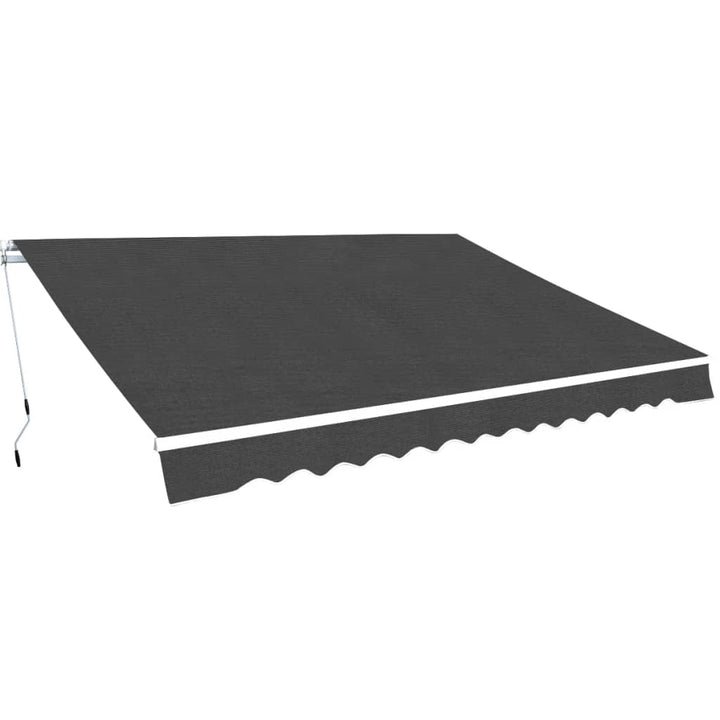 Markiseramme Hvid 350 x 250 cm Aluminium