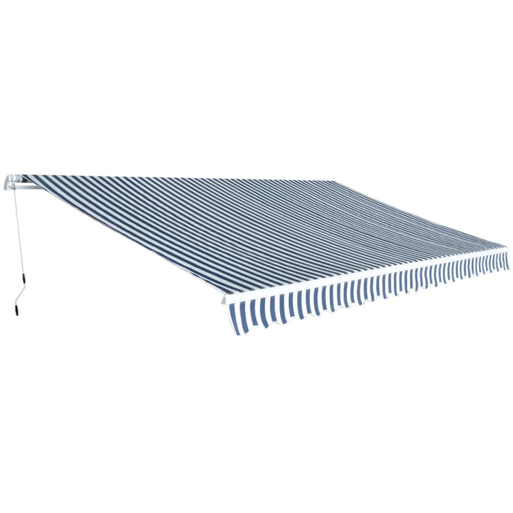 Markiseramme Hvid 450 × 300 cm Aluminium