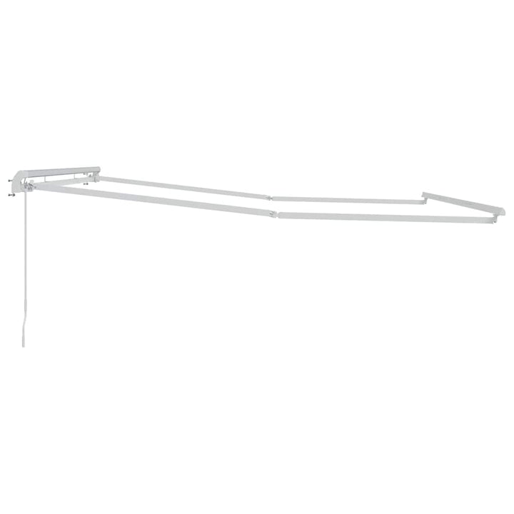 Markiseramme Hvid 450 × 300 cm Aluminium