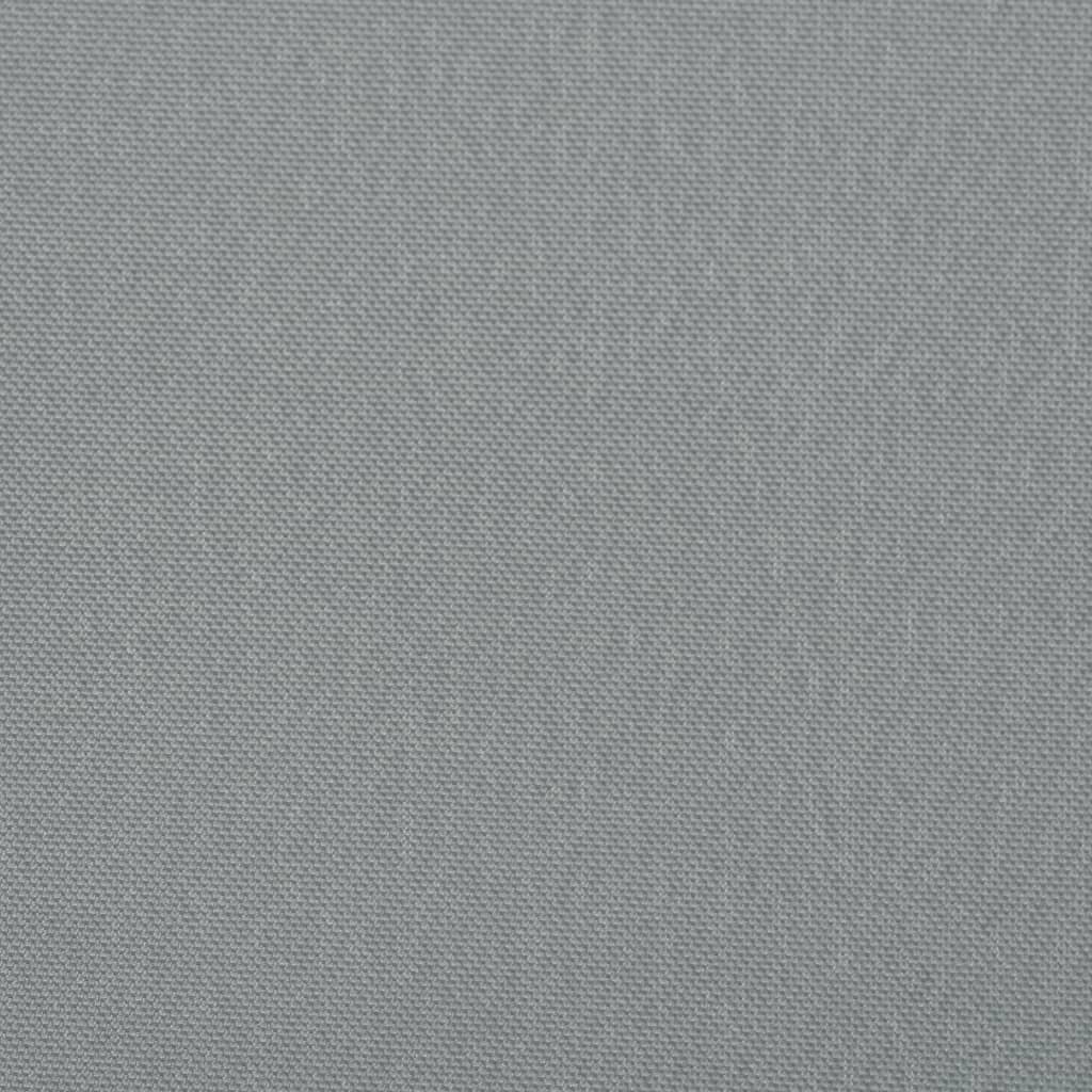 sammenklappelig sidemarkise til terrasse grå 240 x 160 cm