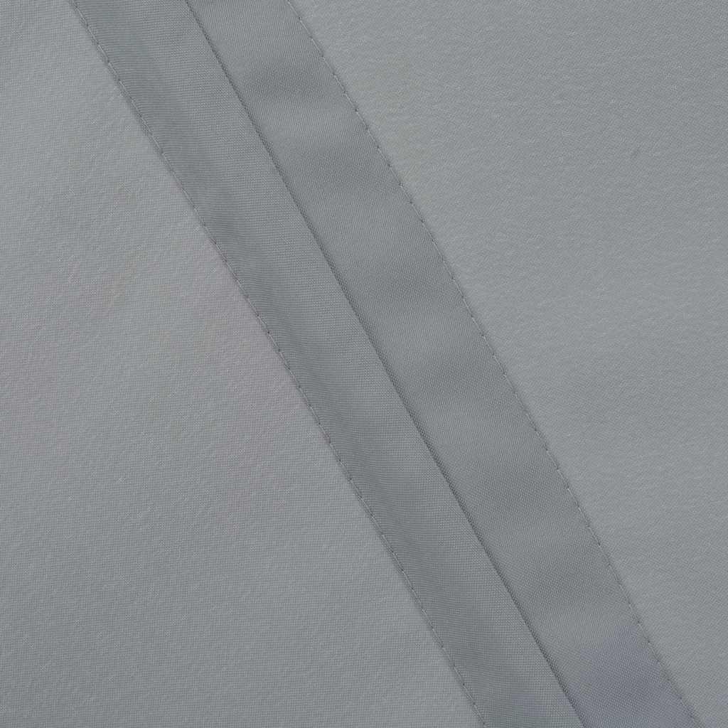 sammenklappelig sidemarkise til terrasse grå 160 cm