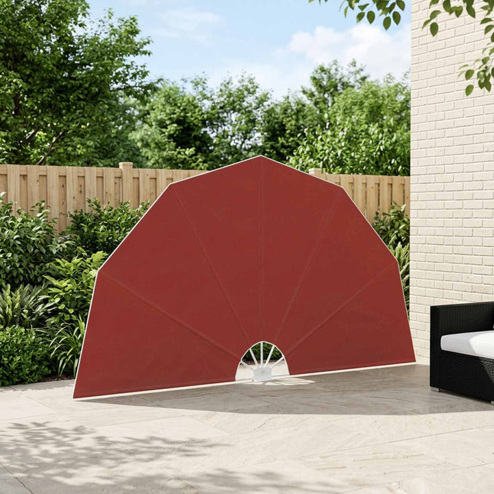 sammenklappelig sidemarkise til terrasse terracotta 200 cm