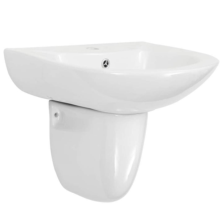 Vask Hvid 52 x 45 x 49 cm Glaseret Keramik
