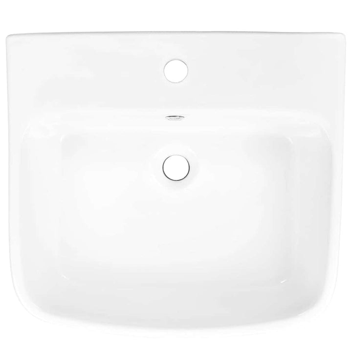 Vask Hvid 50 x 45 x 41 cm Glaseret Keramik