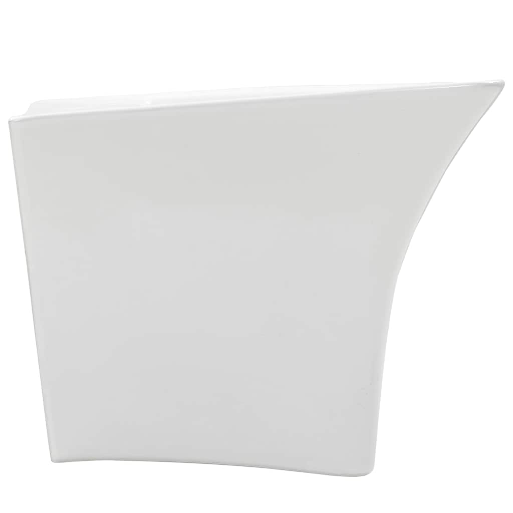 Vask Hvid 53 x 44 x 37 cm Glaseret Keramik