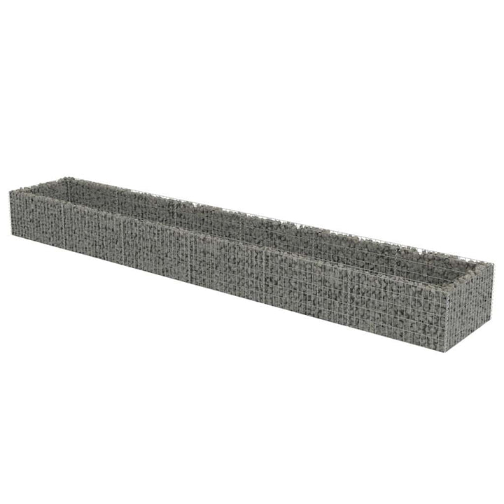 gabion-højbed 540x90x50 cm galvaniseret stål