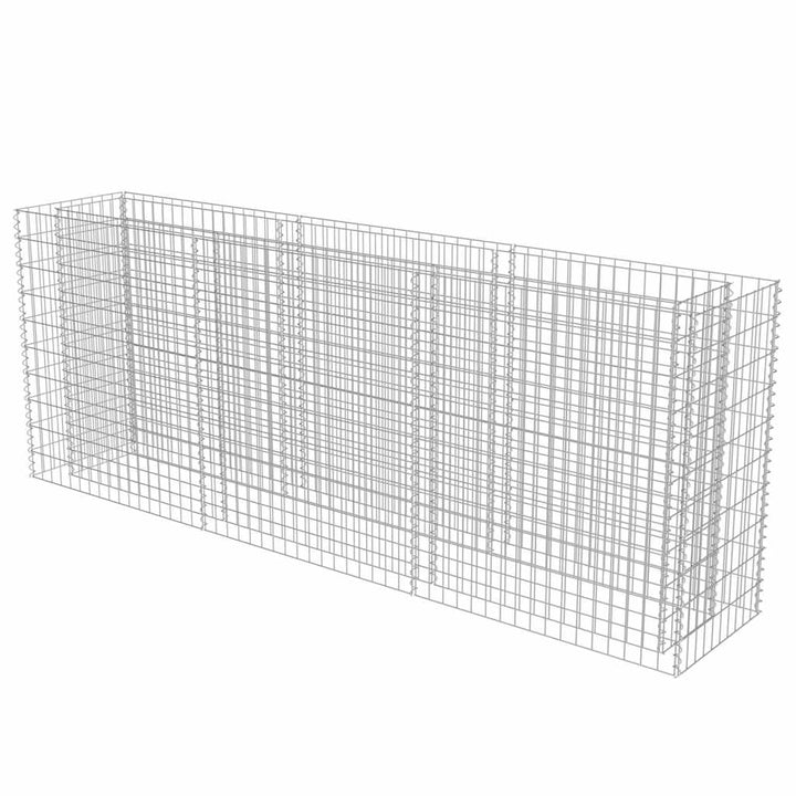 gabion-højbed 270x50x100 cm galvaniseret stål