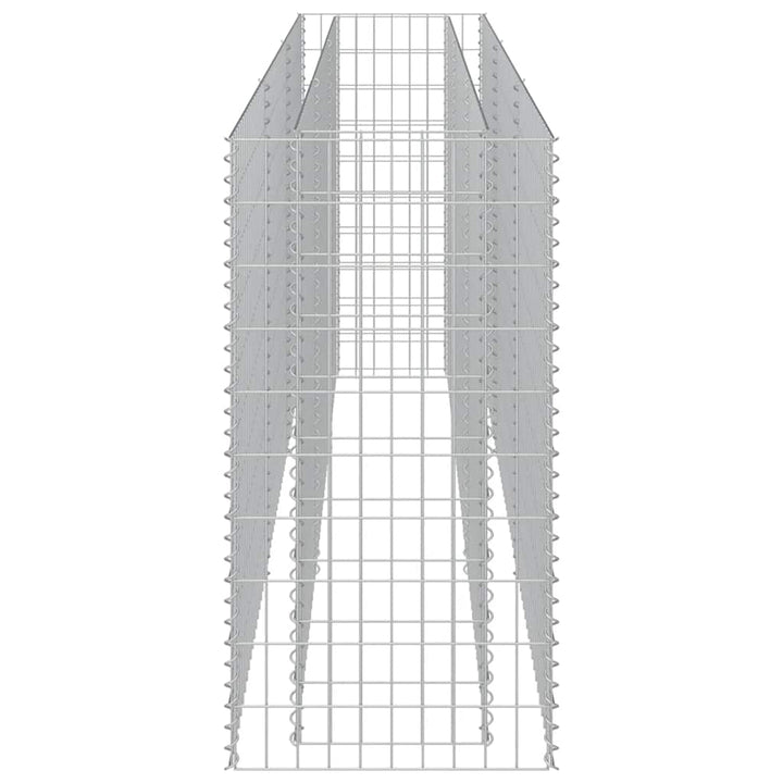 gabion-højbed 270x50x100 cm galvaniseret stål