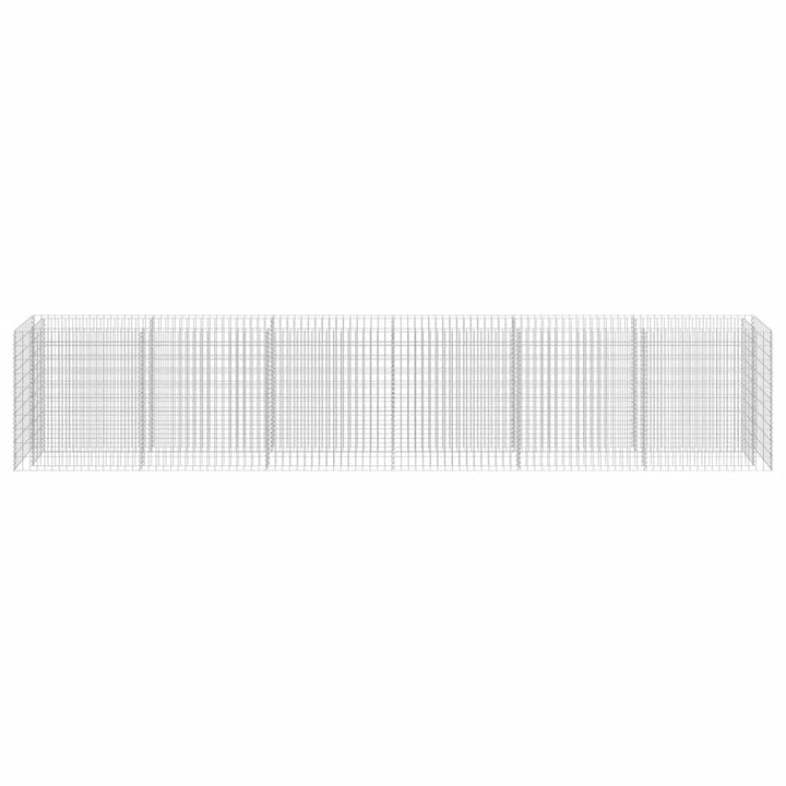 gabion-højbed 540x50x100 cm galvaniseret stål