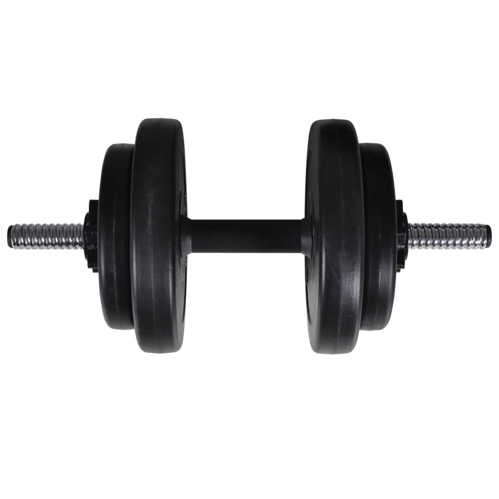 styrketårn med vægtstang- og håndvægtsæt 60,5 kg