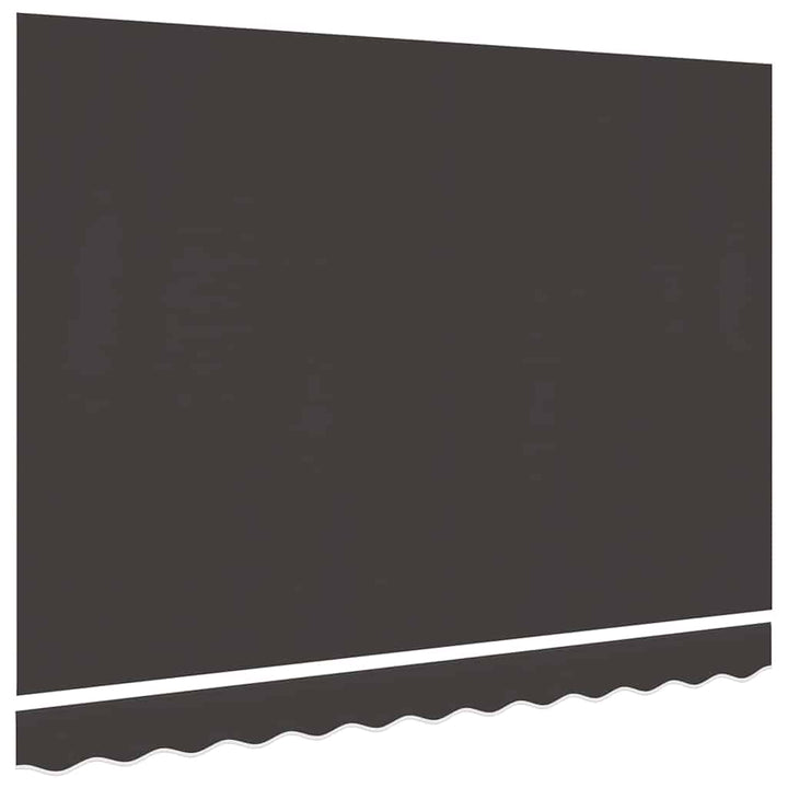 udskiftningsdug til markise 300x250 cm polyester grå