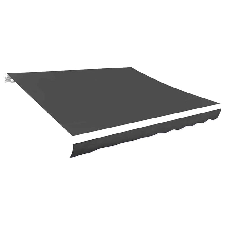 udskiftningsdug til markise 450x300 cm polyester grå