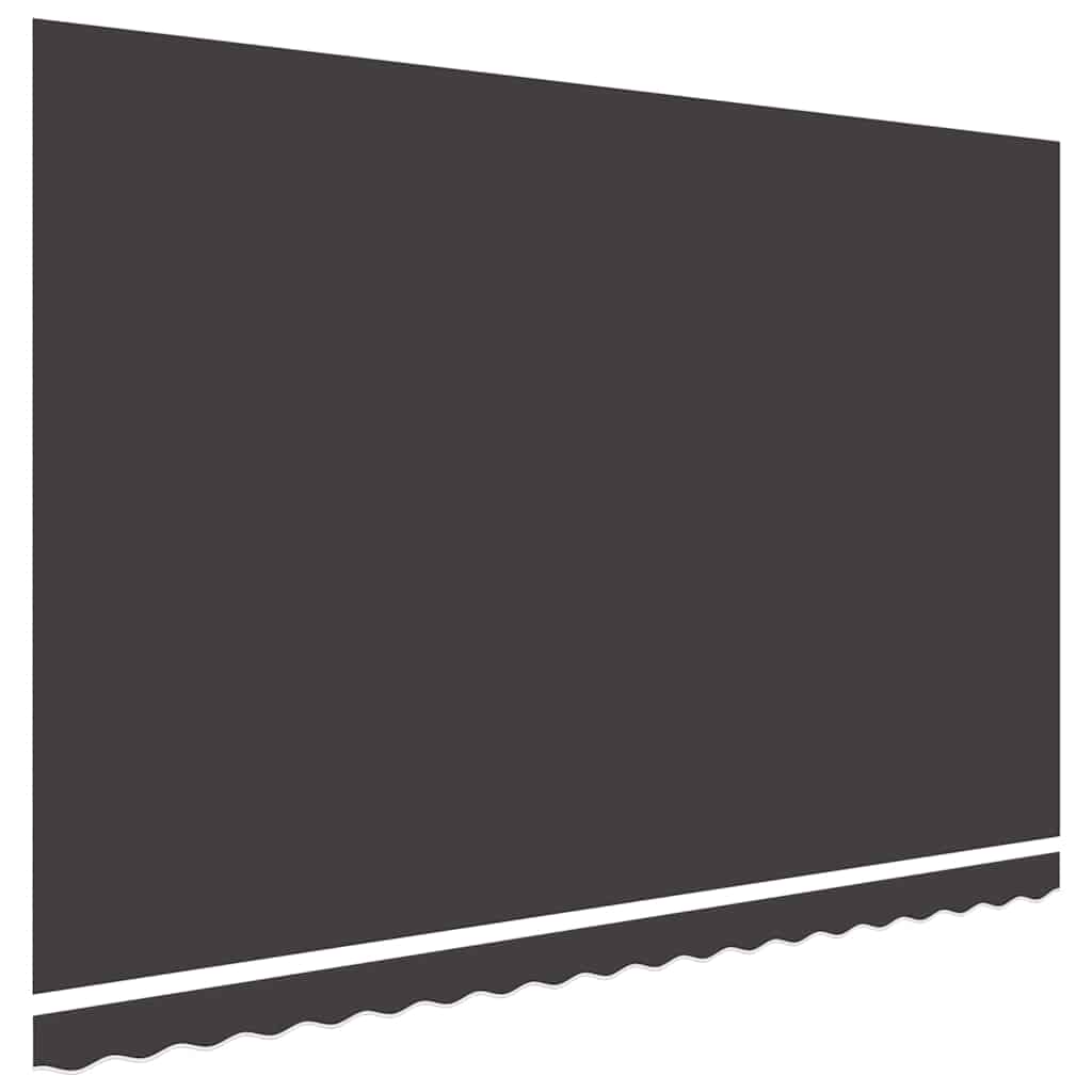 udskiftningsdug til markise 450x300 cm polyester grå