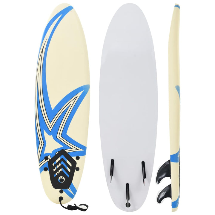 surfboard 170 cm stjerne