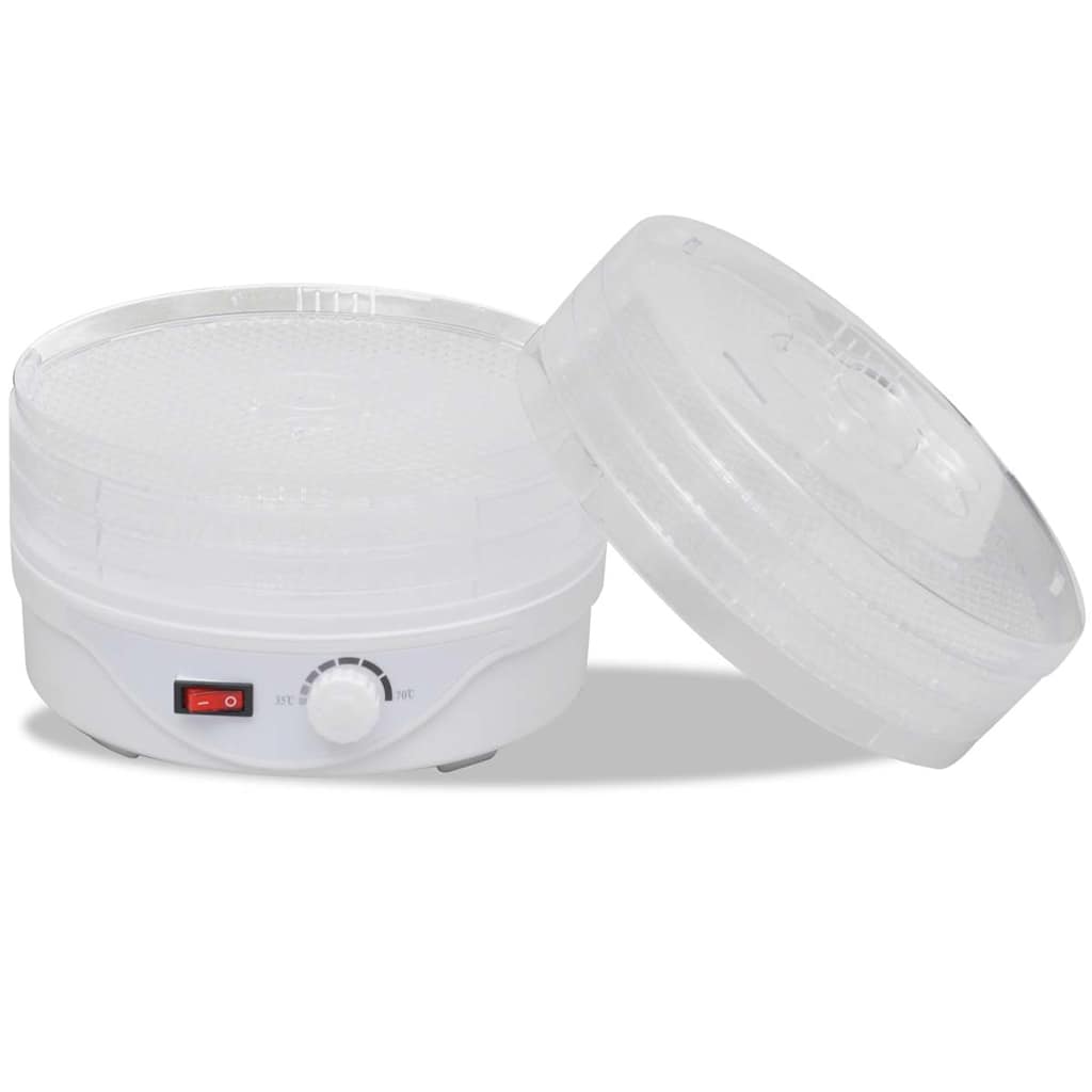 fødevaredehydrator rund 250 W 6 bakker