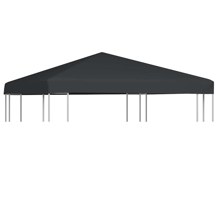 pavillontopdække 310 g/m² 3 x 3 m grå