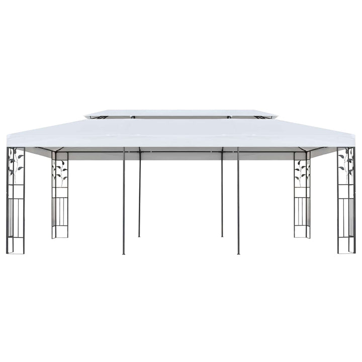 Pavillondug Hvid 300 x 600 cm Polyester