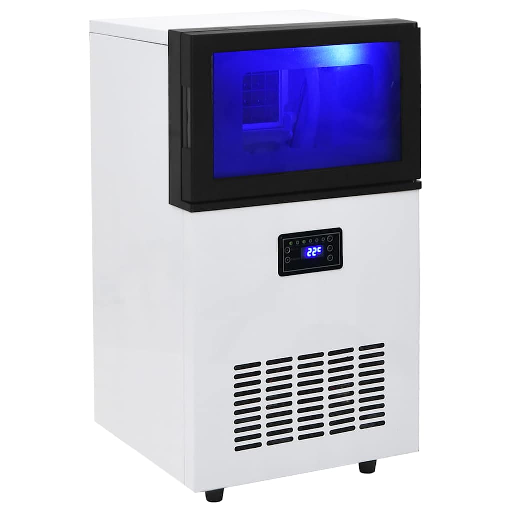 isterningmaskine 45 kg/24 timer sort og hvid