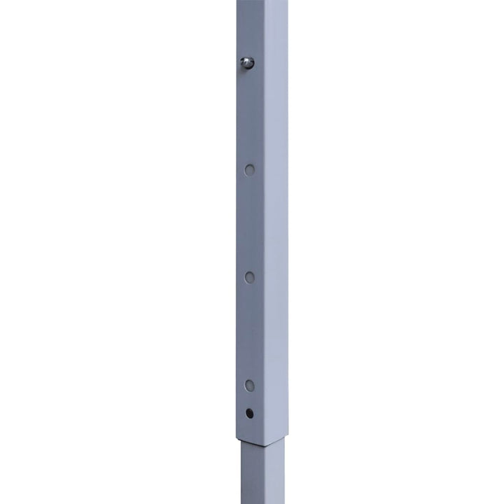 foldbart telt med 2 vægge 291x291x315 cm cremefarvet