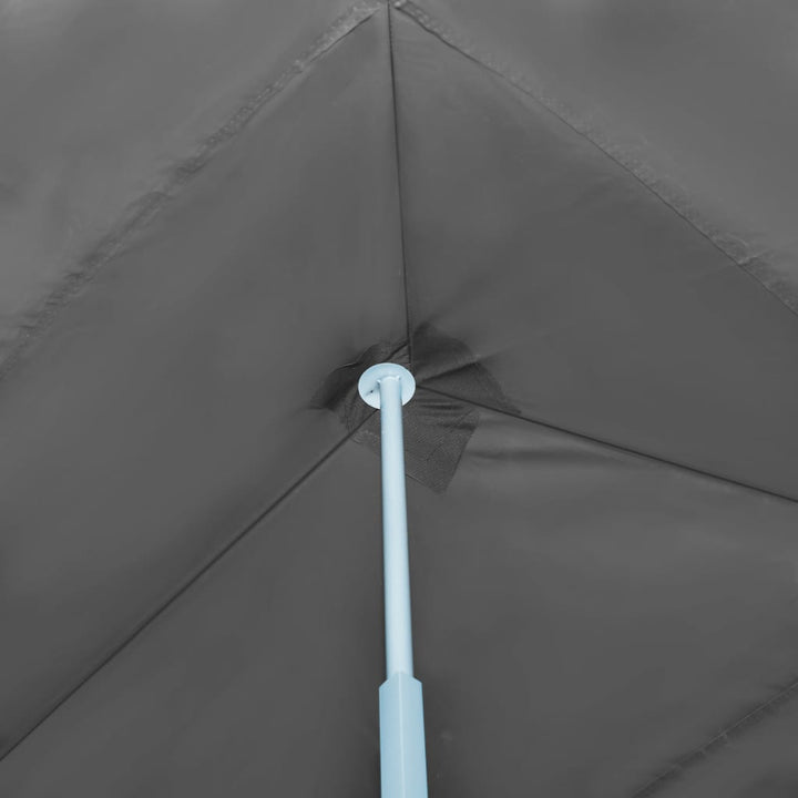 foldbart pop op-festtelt med 8 sidevægge 870x291x315 cm antracitgrå