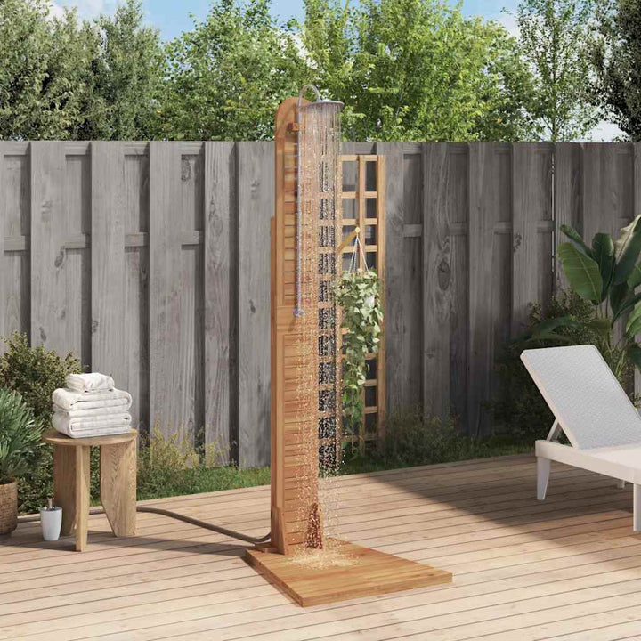 havebruser 70x75x204 cm massivt teak