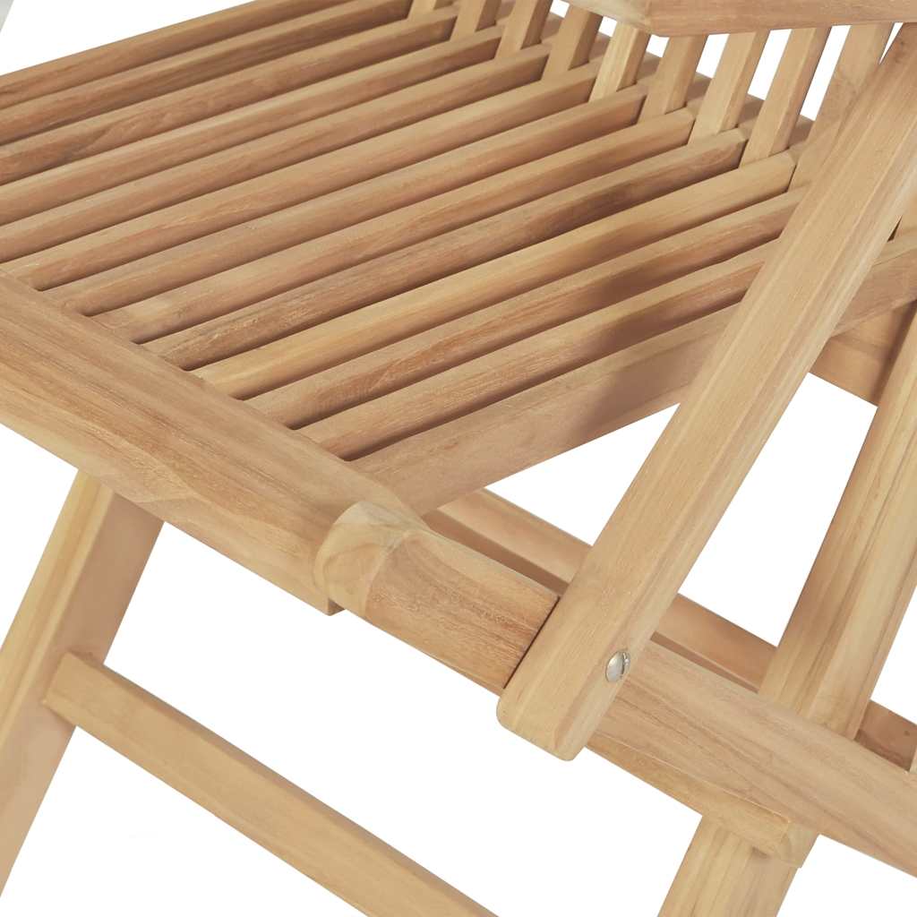 udendørs spisebordssæt 9 dele 180-280x100x75 cm massivt teak
