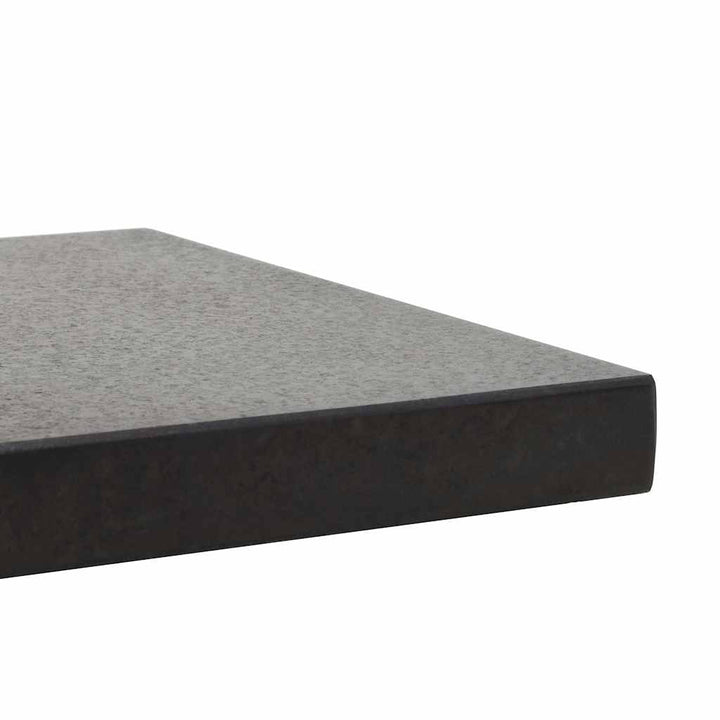 parasolfod 28,5 kg firkantet granit sort