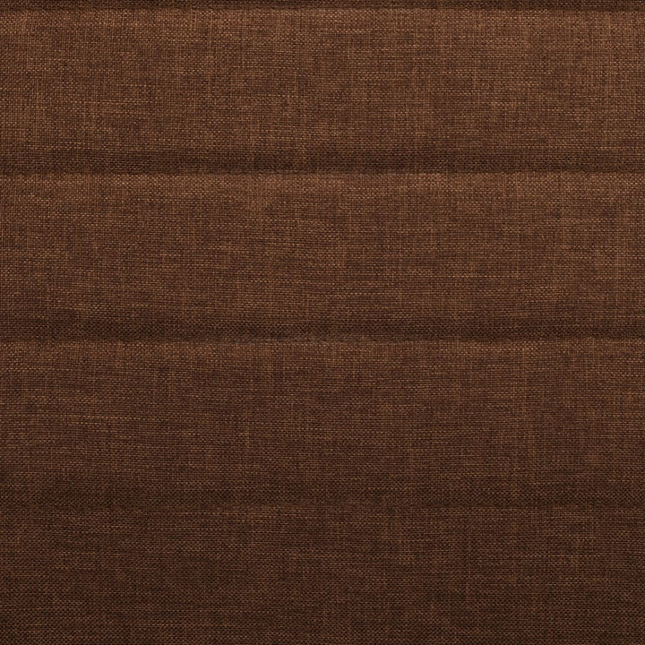 spisebordsstole 6 stk. stof brun