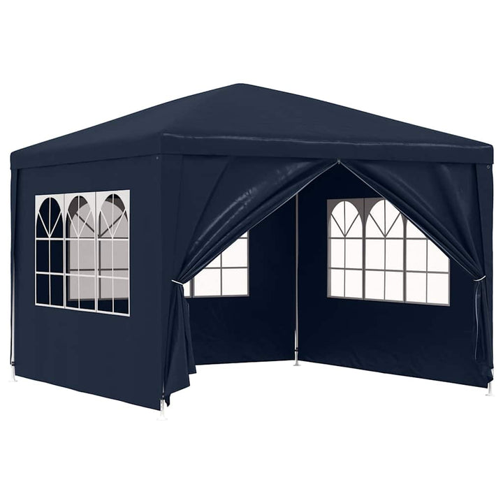 festtelt 3 x 3 cm blå